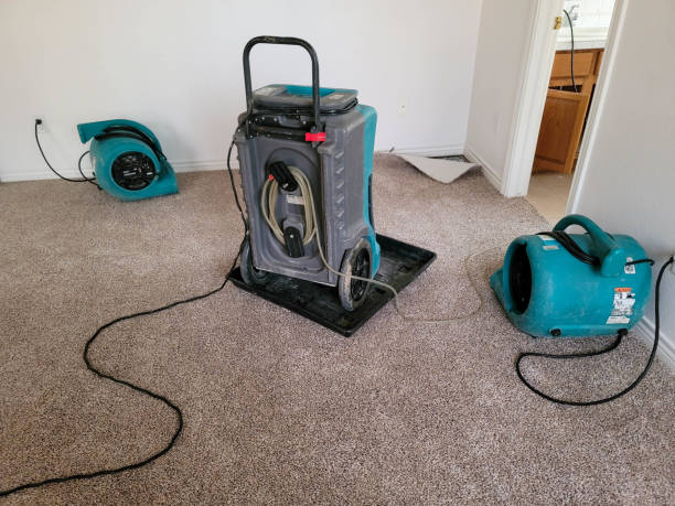 Water damage restoration process in Guymon, OK